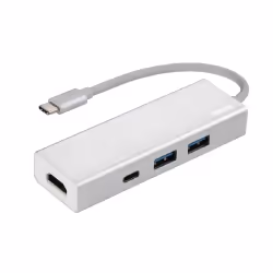 Hama 00135756, USB C, HDMI, Argent, Windows 10, Windows 10 Education, Windows 10 Education x64, Windows 10 Enterprise, Window ...