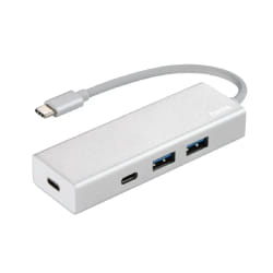 Hama Aluminium USB 3.2 Gen 2 (3.1 Gen 2) Type-C 5000 Mbit/s Argent