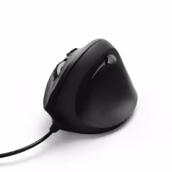 Hama EMC-500, Droitier, Optique, USB Type-A, 1800 DPI, Noir