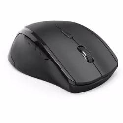 Hama Riano, Gauche, Optique, RF sans fil, 1200 DPI, Noir