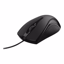 Hama MC-200, Droitier, Optique, USB Type-A, 1000 DPI, Noir