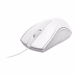 Hama MC-200, Droitier, Optique, USB Type-A, 1200 DPI, Blanc