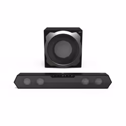 uRage SoundZbar 2.1 Unleashed Noir, Gris 2.1 canaux 100 W