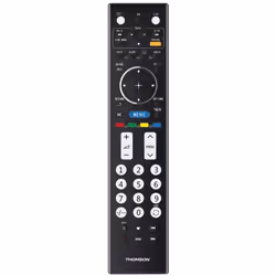 Thomson ROC1128SON, TV, IR Wireless, Appuyez sur les boutons, Noir