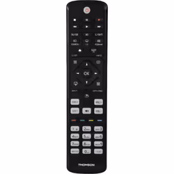Thomson ROC1128PHI, TV, IR Wireless, Appuyez sur les boutons, Noir