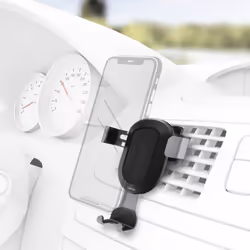 Hama Gravity, Mobile/smartphone, Support passif, Voiture, Noir, Gris