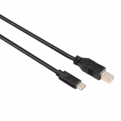 Hama 00135743, 1,8 m, USB C, USB B, USB 2.0, 480 Mbit/s, Noir