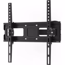 Hama 00118127, 165,1 cm (65"), 100 x 100 mm, 400 x 400 mm, 6°, Acier, Noir