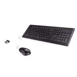 Hama 69182664 clavier Souris incluse Maison RF sans fil QWERTY Espagnole Noir - Vue supplémentaire 7