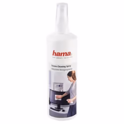 Hama 00113807, Pulvérisateur de nettoyage d'équipement électronique, Ordinateur portable, 250 ml, Blanc, 1 pièce(s)