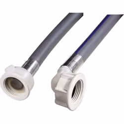 Xavax 00111833, Tuyaux d'entrée et de sortie, Toutes marques, Nylon, Polyvinyl chloride (PVC), Gris, 1500 mm, 1 pièce(s)