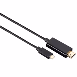 Hama 00122205, 1,8 m, USB C, Noir
