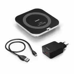 Hama 00183217, Intérieure, USB, Recharge sans fil, Noir
