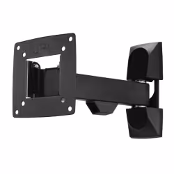 Hama 00118113, 25,4 cm (10"), 75 x 75 mm, 100 x 100 mm, 5 - 12°, Acier, Noir