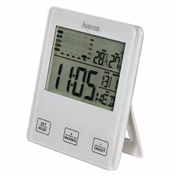 Hama TH-10, Blanc, F, °C, Numérique, Batterie, AAA, 96 mm