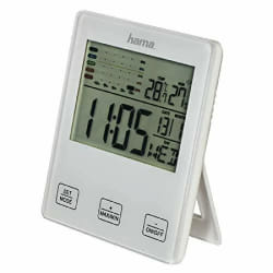 Hama TH-10 Blanc Numérique Batterie