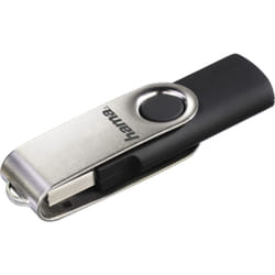 Hama 00181059 lecteur USB flash 8 Go USB Type-A 2.0 Noir, Argent