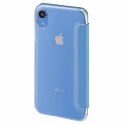 Hama Clear coque de protection pour téléphones portables 15,5 cm (6.1") Folio Bleu, Transparent