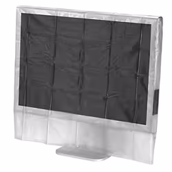 Hama 00113817, Cache-poussière d’écran plat pour PC, Transparent, EVA (Acétate de vinyle d'éthylène), Polyéthylène, 620 x 80  ...