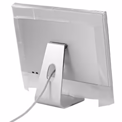 Hama 00113817 housse anti-poussière Cache-poussière d’écran plat pour PC Transparent