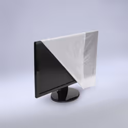 Hama 00113817 housse anti-poussière Cache-poussière d'écran plat pour PC Transparent - Vue supplémentaire 4