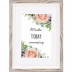 Hama Livelli, Plastique, Chêne, Cadre pour une seule photo, Table, Mur, 13 x 18 cm, Rectangulaire