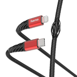 Hama Extreme 1,5 m Noir, Rouge