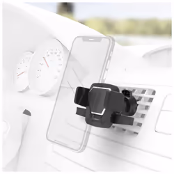 Hama Comfort Vent, Mobile/smartphone, Support passif, Voiture, Noir