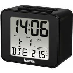 Hama Cube Réveil numérique Noir