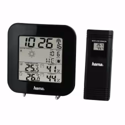 Hama EWS-200, Noir, Batterie