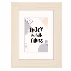 Hama Skara, Verre, Bois, Bois, Cadre pour une seule photo, Table, 10 x 15 cm, Rectangulaire