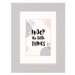 Hama Skara, Verre, Bois, Gris, Cadre pour une seule photo, Table, 10 x 15 cm, Rectangulaire