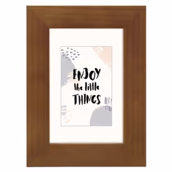 Hama Skara, Verre, Bois, Marron, Cadre pour une seule photo, Table, 10 x 15 cm, Rectangulaire