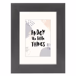 Hama Skara, Verre, Bois, Gris, Cadre pour une seule photo, Table, 10 x 15 cm, Rectangulaire