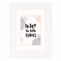 Hama Skara, Verre, Bois, Blanc, Cadre pour une seule photo, 7 x 10 cm, Rectangulaire, Réfléchissant