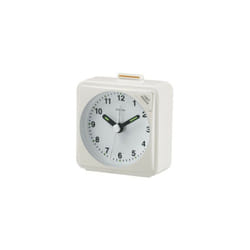 Hama A50 Réveil à quartz Blanc