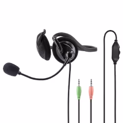 Hama 00139920, Avec fil, Bureau/Centre d'appels, 20 - 20000 Hz, Casque, Noir