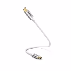 Hama 00183332, 0,2 m, USB C, USB C, USB 2.0, 480 Mbit/s, Blanc