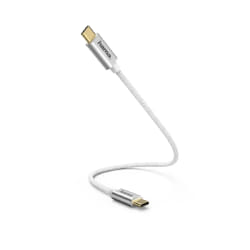 Hama 00183332 câble USB 0,2 m USB 2.0 USB C Blanc