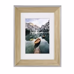 Hama Sierra, Polystyrène, Bois, Cadre pour une seule photo, 10 x 15 cm, Réfléchissant, Portrait