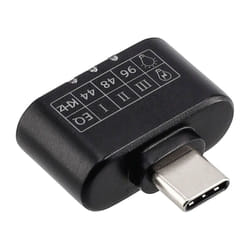 Hama 00135747 changeur de genre de câble USB-C 3,5 mm Noir