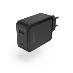 Hama 00183321 chargeur d'appareils mobiles Téléphone portable, Smartphone Noir Secteur Charge rapide Intérieure