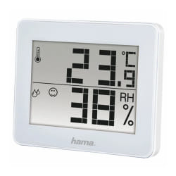 Hama TH-130 Blanc Numérique Batterie