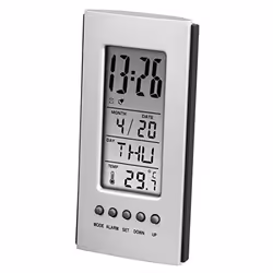Hama 00186357, Thermomètre électrique, Intérieure, Numérique, Argent, F, °C, 0 - 50 °C