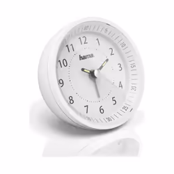 Hama Roundly, Rond, Blanc, Plastique, Analogique, Blanc, Batterie