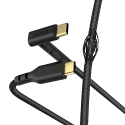 Hama Stand câble USB 1,5 m USB 2.0 USB C Noir