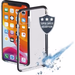 Hama Protector, Housse, Apple, Apple iPhone XIR, Noir, Transparent