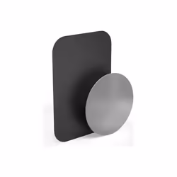 Hama Magnet, Mobile/smartphone, Tablette / UMPC, Support passif, Universel, Noir, Argent