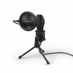 uRage Stream 400 Plus, Microphone de PC, -38 dB, 50 - 16000 Hz, 2200 Ohm, Omnidirectionnel, Avec fil &amp;sans fil