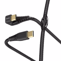 Hama Gamer, 1,5 m, USB C, USB C, USB 2.0, 480 Mbit/s, Noir